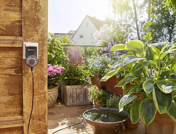 GARDENA - Kit arrosage automatique pour balcon et terrasses - 6m - large