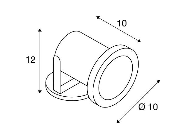 SLV - Projecteur extérieur inox 304 NAUTILUS - large