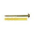 ING FIXATION - Sachet de 4 Chevilles chauffe-eau ING Fixations - Parpaing ou brique creuse - Longueur 130mm - ø14 - vignette