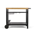 LIVOO - chariot pour plancha noir/bois - gs131 - vignette