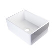 GODART - Evier timbre d'office 66cm en céramique blanc - vignette
