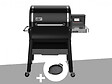 WEBER - Barbecue à pellets Weber Smokefire EX4 GBS + Plancha - vignette