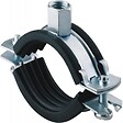 FISCHER - Collier isophonique 2 vis imperdables à fermeture rapide taraudage M810 plage de serrage 8792 mm - vignette