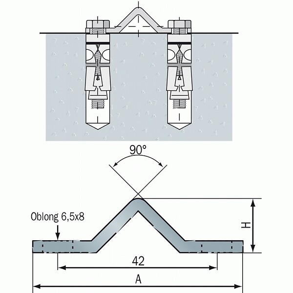 COMMUNELLO - RAIL G.TRIANGLE VISSER 3M 293 - large