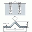 COMMUNELLO - RAIL G.TRIANGLE VISSER 3M 293 - vignette