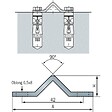 COMMUNELLO - RAIL G.TRIANGLE VISSER 3M 293 - vignette