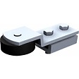 MANTION - Butée pour rails 35 x 30 mm et 50 x 40 mm pour ferrures Sportub - Force 300 kg par battant - vignette