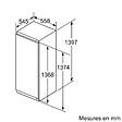 SIEMENS - réfrigérateur 1 porte intégrable à pantographe 220l - ki51fade0 - vignette