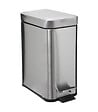 5 FIVE SIMPLY SMART - Poubelle de salle de bain à pédale en métal Soft Close 5 L - vignette