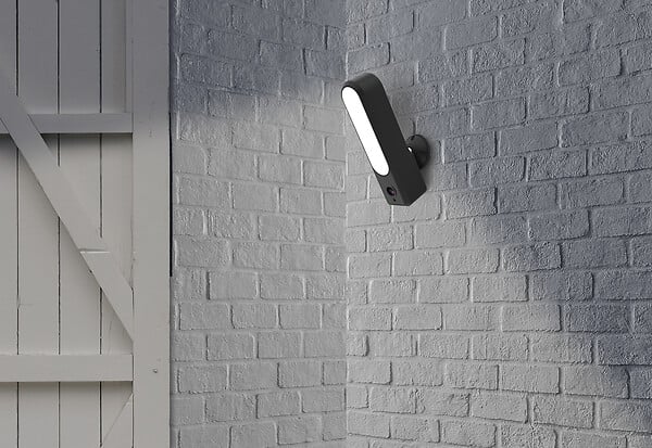 VOLTMAN - Caméra extérieure Wifi + détecteur de mouvement et vision de nuit + haut parleur - Voltman - large