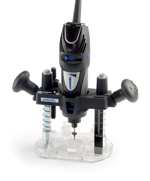 DREMEL - Adaptation défonceuse plongeante DREMEL '335' - large