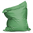 OVIALA - Pouf de jardin en polyester vert cactus 140 x 120 cm - Solys - vignette