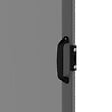 MOUSTIKIT - Moustiquaire enroulable porte - Latérale - Alu - Gris - 140x230cm - vignette