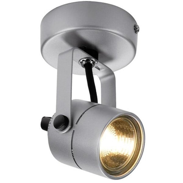SLV - Applique intérieure orientable Spot 79 230V gris argent GU10 max. 50W - large