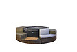 NETSPA - Spa NetSpa Octopus semi-rigide et mobilier - 4 à 6 personnes - vignette