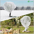 VOUNOT - Voile d’hivernage en Polypropylème 50g/m² 1.5x20m avec piquets blanc - vignette