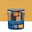XYLADECOR - Lasure protectrice - Lin foncé - Satin - Bois extérieurs - 5L - vignette