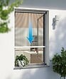WINDHAGER - Enrouleur moustiquaire fenêtre - Aluminium - Anthracite - 160x160cm - vignette