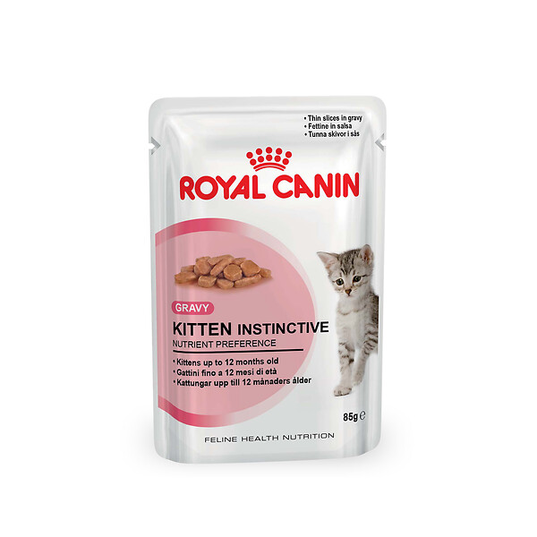 ROYAL CANIN - Paté pour chat Kitten Instinctive - 4 à 12 mois - 12x85g - large
