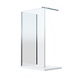 LANERI - Parois De Douche De 8 Mm Type Walk-in Double Verre Angulaire Réversible H.200 –  98-100  X 88,5-90,5 Cm - vignette