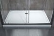 LANERI - Porte De Douche De 6 Mm Pour Installation En Niche H.190 Avec Overture Coulissante – 105-110 Cm - vignette