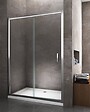 LANERI - Porte De Douche De 6 Mm Pour Installation En Niche H.190 Avec Overture Coulissante – 115-120 Cm - vignette