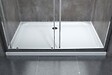 LANERI - Porte De Douche De 6 Mm Pour Installation En Niche H.190 Avec Overture Coulissante – 115-120 Cm - vignette