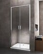 LANERI - Porte De Douche De 6 Mm Ouverture À Battant  – 67-70 Cm - vignette
