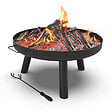 VOUNOT - Brasero exterieur 60cm en acier noir - vignette
