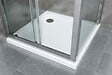LANERI - Douche De 6 Mm Avec Un Paroi Fixe Laterale Et Une Porte Coulissante (receveur Non Inclu)  – 77,5-80 Fixe X 105-110 Coulissante - vignette