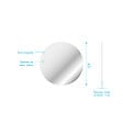 AURLANE - Miroir salle de bain ROND - Diamètre 50cm - GO - vignette