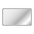 AURLANE - Miroir salle de bain avec eclairage LED et contour noir - 120x70cm - GO BLACK LED - vignette