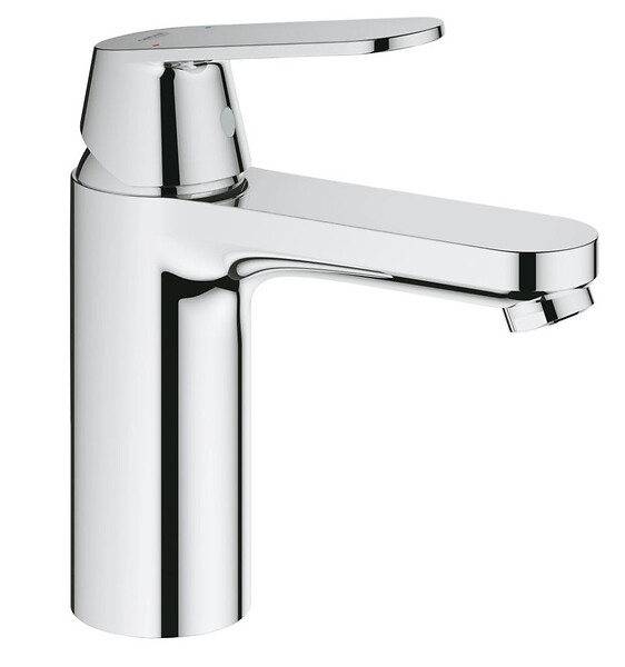 GROHE - Eurosmart Cosmopolitan Set Mitigeur Lavabo Taille M + Bonde clic clac Grohe pour lavabo avec trop-plein (23327000-CLICCLAC) - large