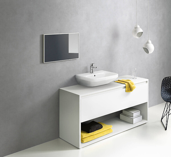 HANSGROHE - Logis Pack de 2 Mitigeurs de lavabo 100, avec tirette et vidage synthétique, Chrome (71100000-DUO) - large