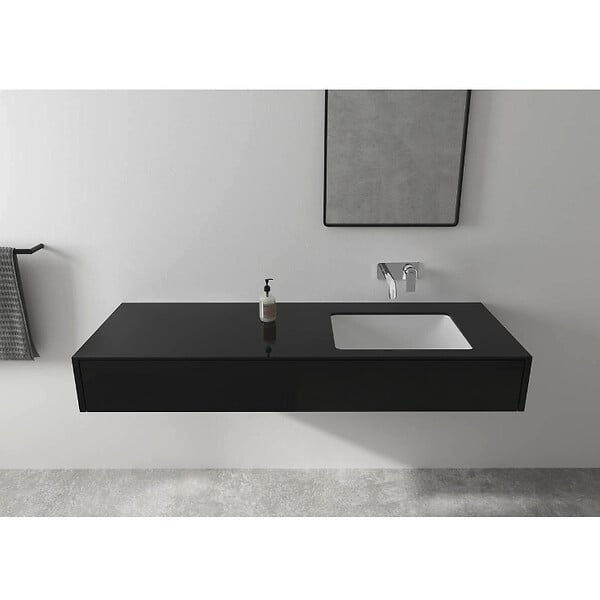 HANSGROHE - Vernis Shape Set Mitigeur de lavabo encastré mural, 2 sorties, bec 207 mm + Corps d'encastrement, Chrome - large