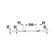 DURAVIT - Abattant pour WC - Sans amortisseur - vignette