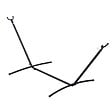 OUTSUNNY - Support pied de hamac structure robuste métal époxy noir hauteur réglable 6 niveaux dim. 2,80L x 1,20l x 1,10H m - vignette