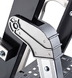 HAILO - Escabeau professionnel de chantier roulant pliable en aluminium 6 marches Hailo - vignette