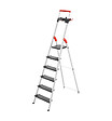 HAILO - Escabeau de sécurité pliable en aluminium 6 marches larges Hailo L100 - vignette
