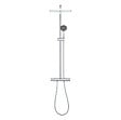 GROHE - Colonne de douche thermostatique XXL Cube 250 + Douchette 2 jets, Chrome (26696022) - vignette