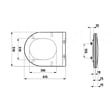 LAUFEN - Laufen Pro, Abattant WC, amovible, blanc (H8989650000001) - vignette