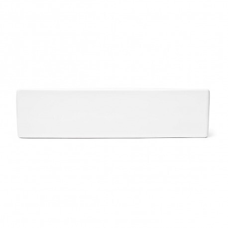 SWISS AQUA TECHNOLOGIES - Ensemble lave-mains suspendu avec trou pour robinetterie 40.5x20.5, Bonde clic-clac Siphon SATBRE4020SL-SET - large