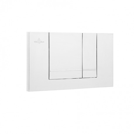 VILLEROY ET BOCH - Pack WC Bâti-support Viconnect + WC Cersanit S-Line Pro + Abattant + Plaque blanche (ViConnectS-LinePro-2) - large