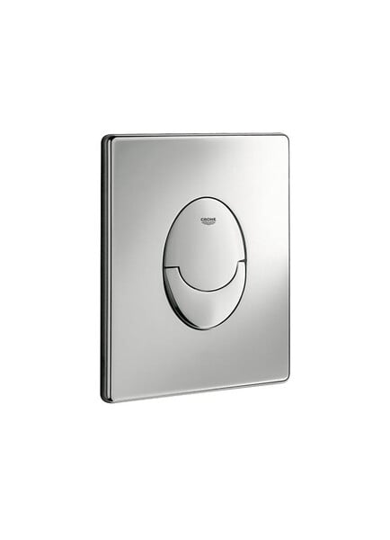 GROHE - Pack WC Bâti autoportant + WC Swiss Aqua Technologies Infinitio sans bride + Plaque chrome (ProjectInfinitio-2) - large