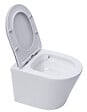 VILLEROY ET BOCH - Pack WC Bâti-support + WC Swiss Aqua Technologies sans bride et fixations invisibles + Plaque chrome - vignette