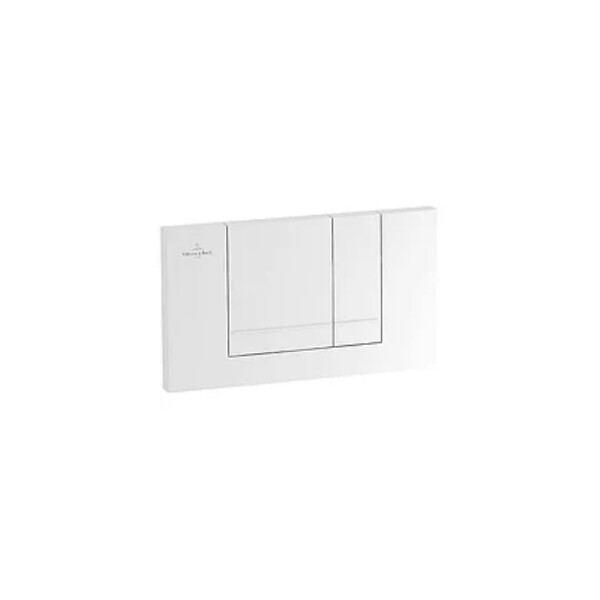 VILLEROY ET BOCH - Pack WC bâti-support + WC Cersanit Dormo sans bride + Abattant softclose + Plaque blanche (ViConnectDormo-2) - large