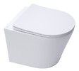 GROHE - Pack WC Bâti-support autoportant + WC suspendu sans bride SAT Infinitio + Abattant frein de chute + Plaque Blanc Alpin - vignette