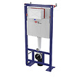 SWISS AQUA TECHNOLOGIES - Pack WC Bâti-support Autoportant + WC SAT sans bride fixations invisibles + Abattant softclose + Plaque - vignette