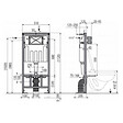 SWISS AQUA TECHNOLOGIES - Pack WC Bâti-support Autoportant + WC SAT sans bride fixations invisibles + Abattant softclose + Plaque - vignette