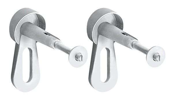 GROHE - Pack WC Bâti-support + WC Swiss Aqua Technologies Infinitio sans bride, fixation invisible + Plaque chrome - large